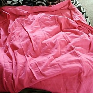 Plus size pink shirt